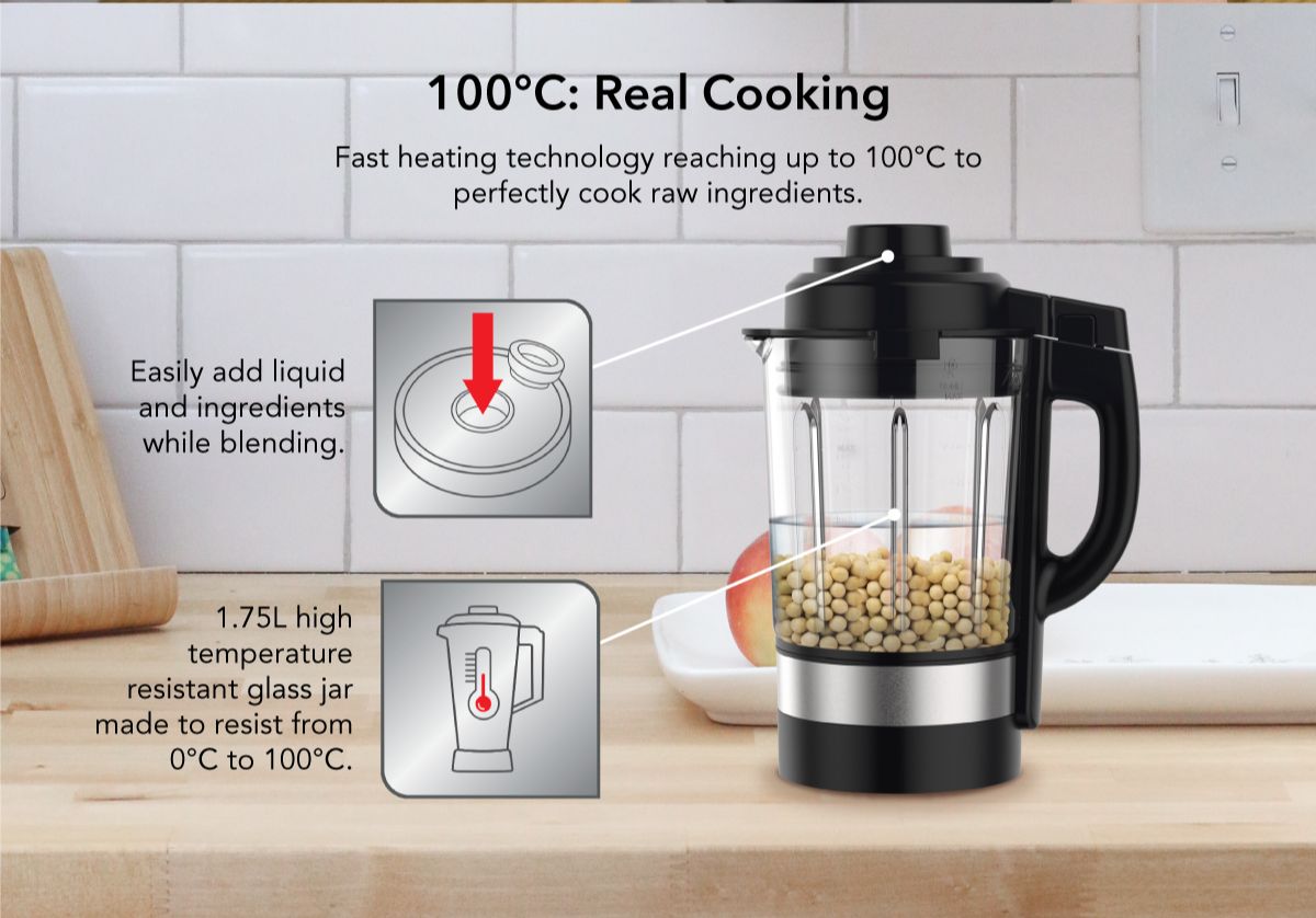 Tefal Dynamix Cook High Speed Cooking Blender BL967