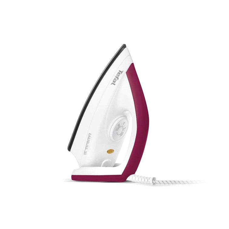 Tefal Durilium Technology Soleplate Easygliss Dry Iron 1.8m 1200W FS4030 Precise Temperature, XL Cord, Indicator Light, Fastest glide