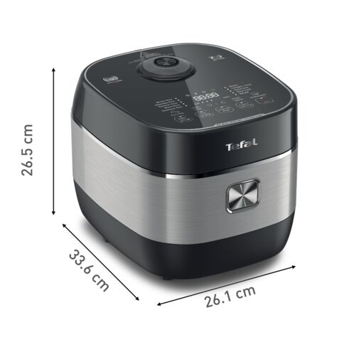 Tefal Rice Master Max Induction Fuzzy Logic Rice Cooker 1.8L RK8198 – 14 Programs, 10 Cups, 3mm Ceramic Spherical Pot