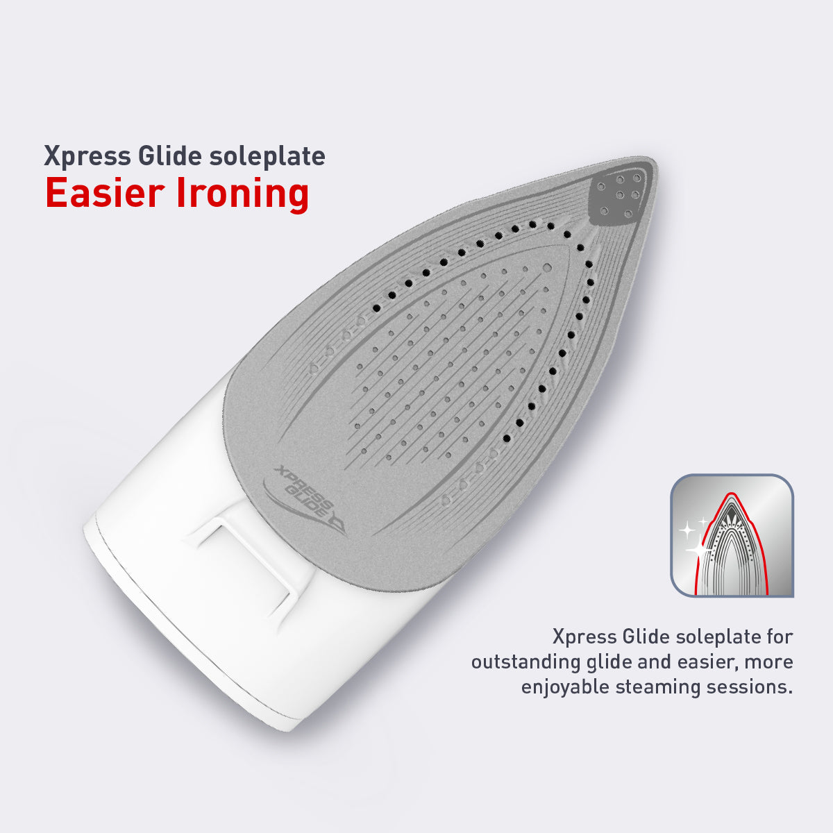 Tefal Express Easy Steam Station Steam Generator 1.4L 2200W SV6116 270g Steam Boost, Smart Technology, Compact, Flawless Glide