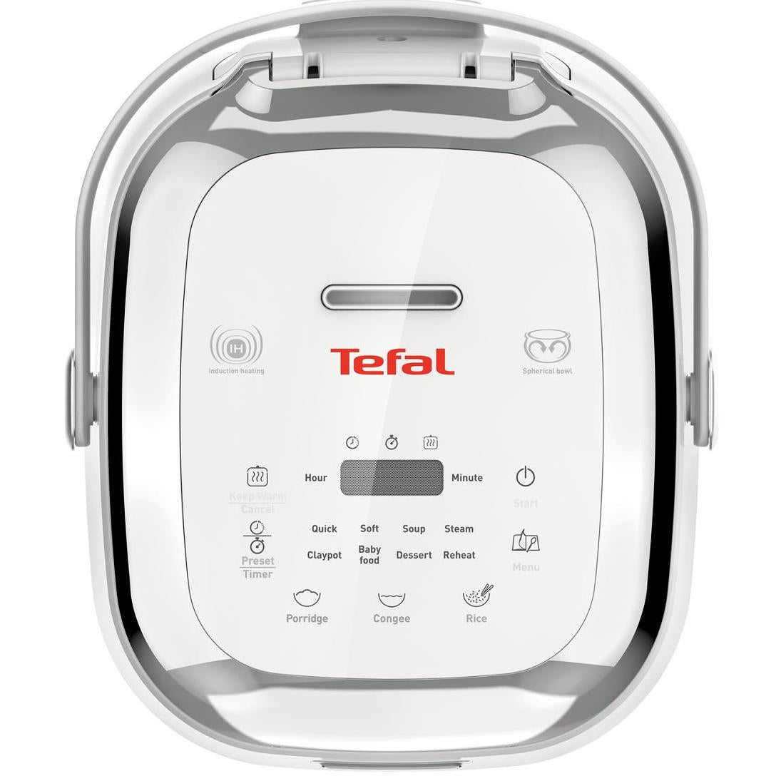 Tefal Rice Cooker Mini Pro Induction RK6041 12 Programmes, AI, 6-Layer, 24H Keep-Warm, 4 Cups