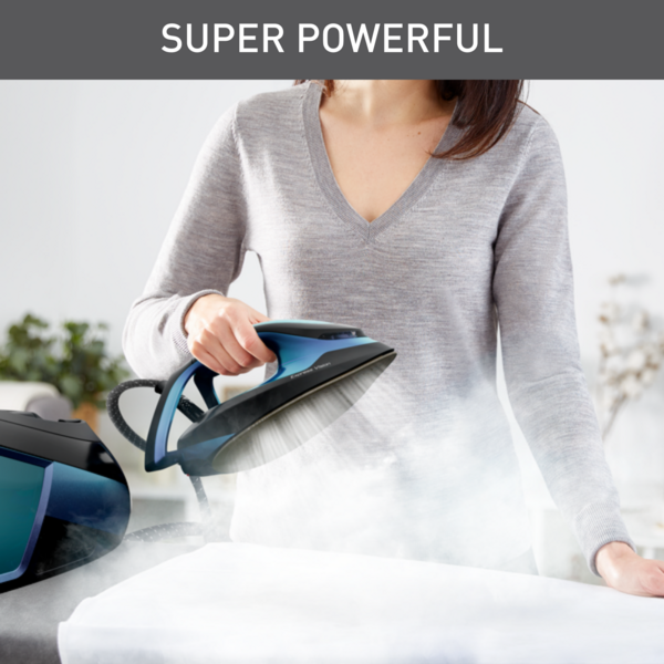 Tefal Express Power Steam Generator SV8155  400g Steam Boost, Silent Pump Technology, Easy-Carry, Flawless Glide