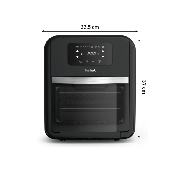Tefal Easy Fry Healthy Air Fryer Oven & Grill w/7 Accessories 11L 9-in-1 FW5018 8 Programmes, 99% Less Fat, Rotisserie, Easy-to-Clean