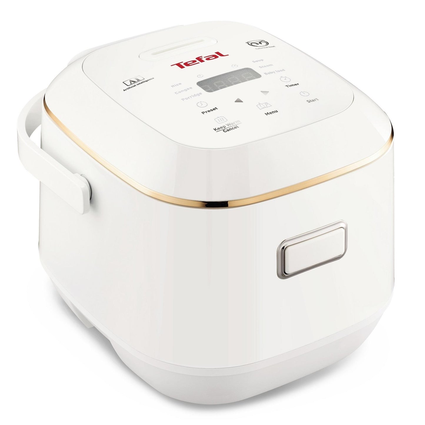 Tefal Mini Fuzzy Spherical Pot Rice Cooker 0.7L RK6011 7 Programmes, AI, 6-Layer, Durable, 4 Cups