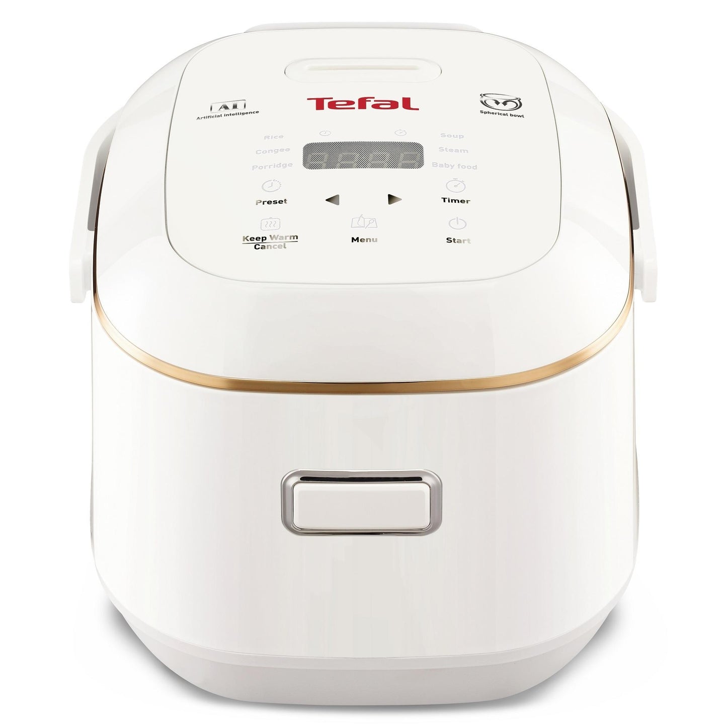 Tefal Mini Fuzzy Spherical Pot Rice Cooker 0.7L RK6011 7 Programmes, AI, 6-Layer, Durable, 4 Cups