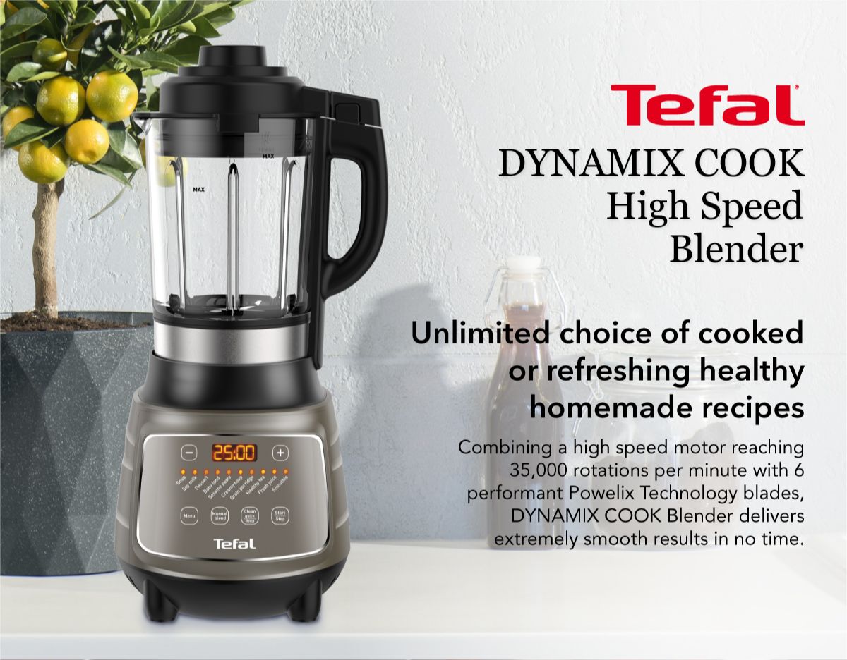 Tefal Dynamix Cook High Speed Cooking Blender BL967