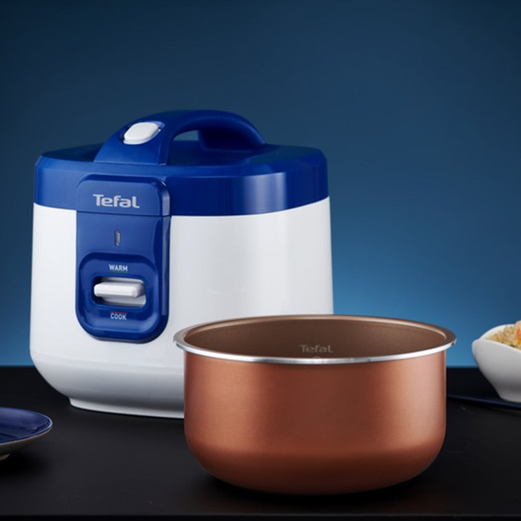Tefal Everforce Mechanical Rice Cooker 1.5L RK3611 4-Layer, Durable, 5H Keep-Warm, High Resistant, 10-Cups