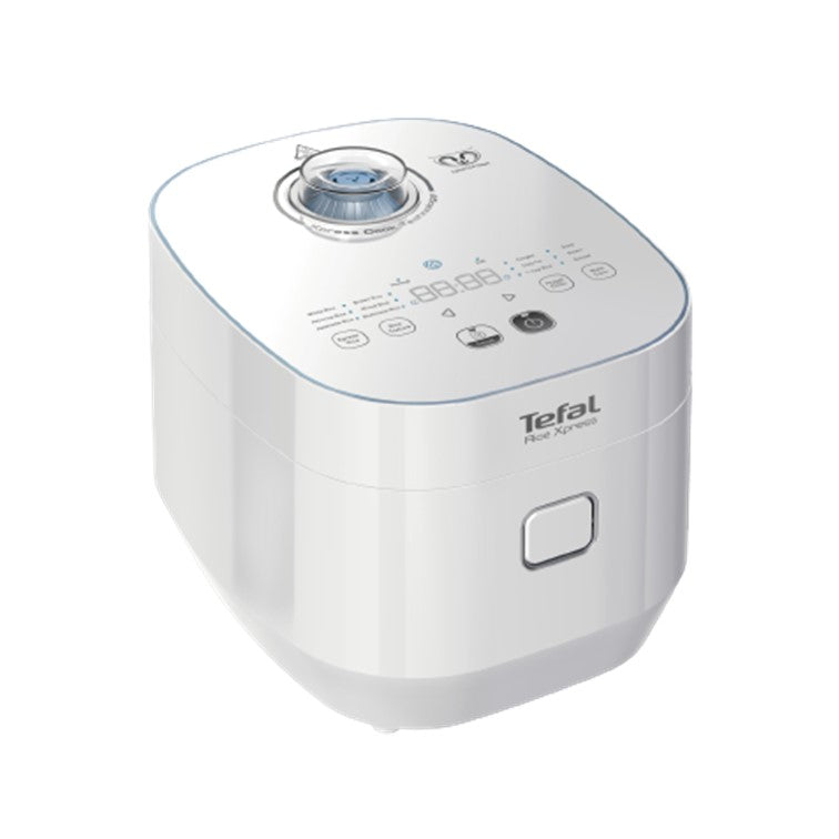 Tefal Xpress Fuzzy Logic Rice Cooker 1.5L RK5221 12 Programmes, Non-Stick, Removable Inner Lid, 2x Faster, 8 Cups