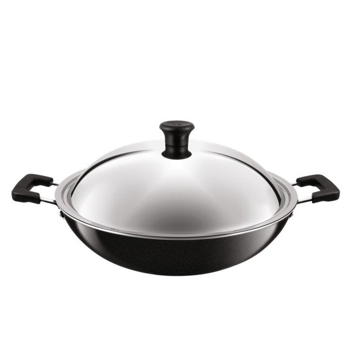 Tefal Asian Specialty Range Chinese Wok With Lid 36cm/40cm