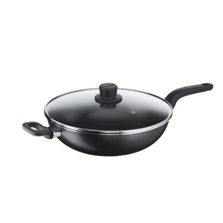 Tefal Cook Easy Range Wok Pan, Chinese Wok 28cm/32cm/36cm