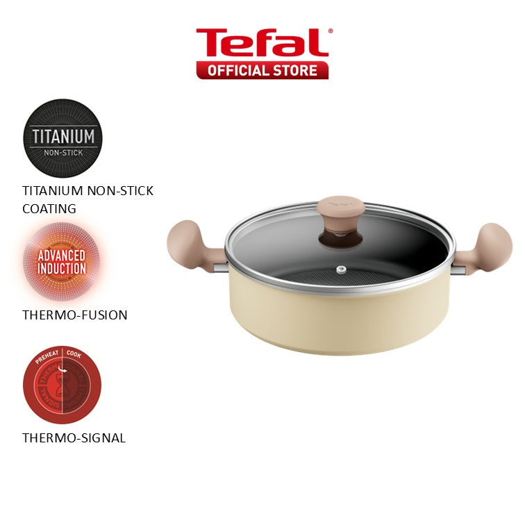 Tefal Daisy Frypan,Wok Pan 20cm/24cm/28cm