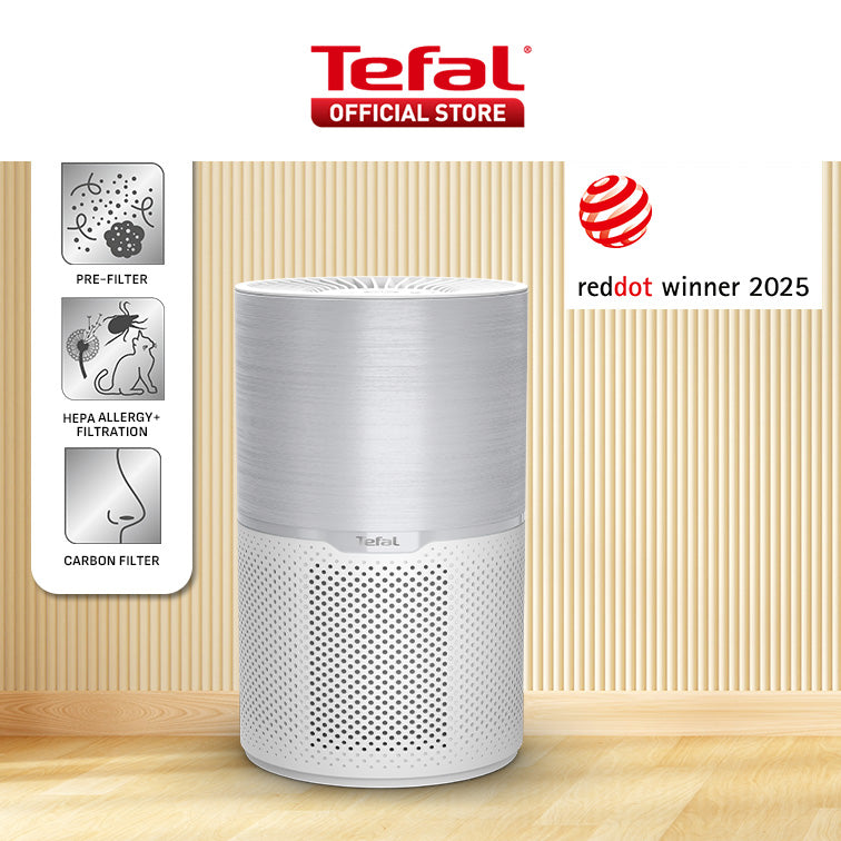 Tefal Pure Air Compact Air Purifier PT2220 – Compact Lightweight,3 Automatic Mode, HEPA Allergy+ filtration