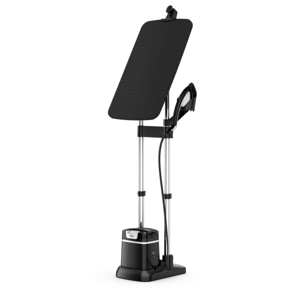 Tefal All-in-One Ironing IXEO+ Garment Steamer QT1510 - Powerful Steam, XL Water Tank, Easy-Carry, Removable Base, Fast Heat-up, Attached Wheels