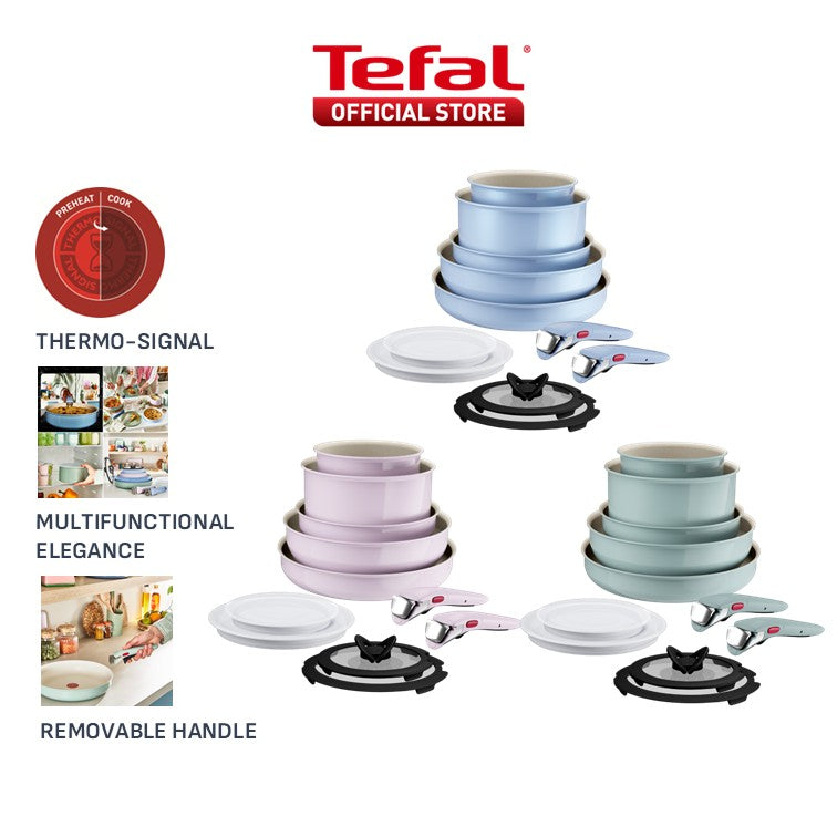 Tefal Ingenio Serenity 11pc Cookware Set – Tefal Singapore