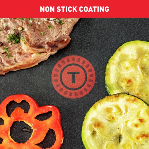 Tefal Plancha Compact Grill  CB5038 - Adjustable Temperature, Non-stick Pan, XL surface