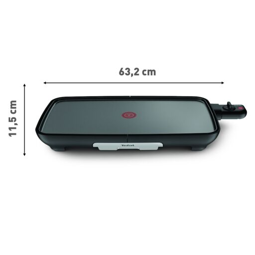 Tefal Plancha Compact Grill  CB5038 - Adjustable Temperature, Non-stick Pan, XL surface