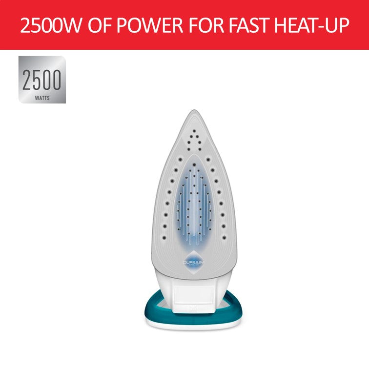 Tefal Easygliss Steam Iron 270ml 2500W FV5718 195g Steam Boost, Quick Heat, Durable, Versatile, Perfect Precision