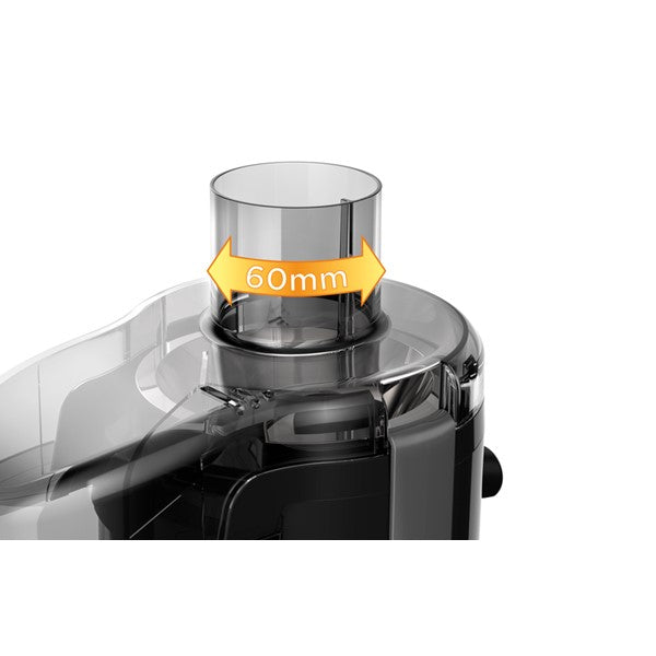 Tefal Frutelia Plus Juicer with Stainless Steel Filter ZE3708 - compact, 950ml pulp collector, 350W, 2 speeds and pulse, easy to clean, anti-grip feet