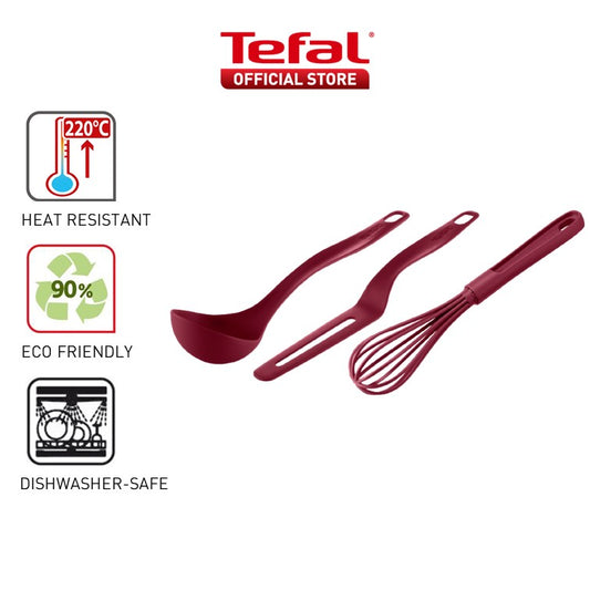 Tefal Enjoy Spatula Kitchen Tool 3pc Set K0173S