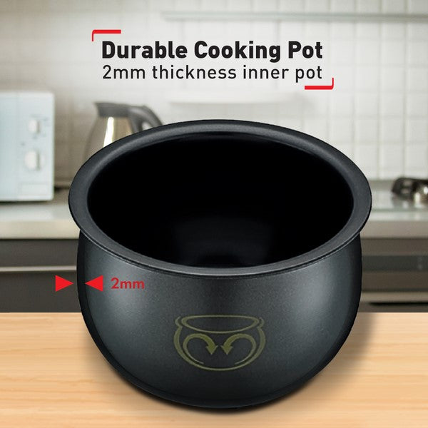 Tefal Xpress Fuzzy Logic Rice Cooker 1.5L RK5221 12 Programmes, Non-Stick, Removable Inner Lid, 2x Faster, 8 Cups