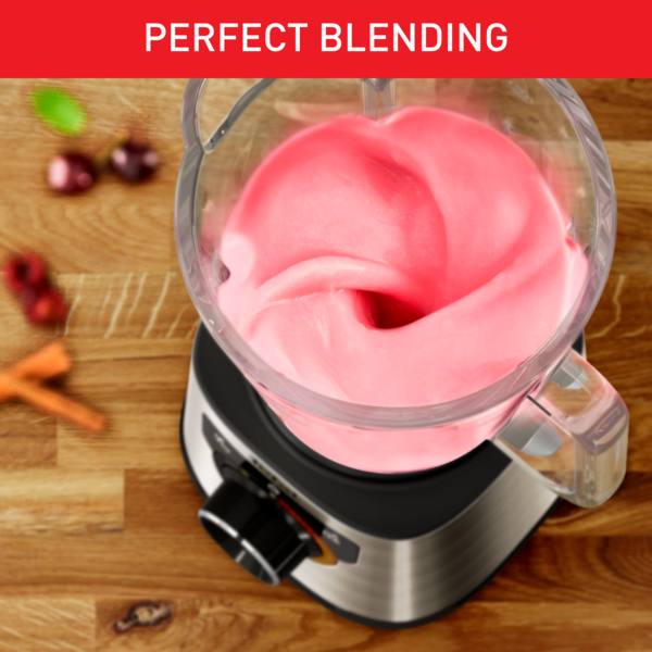 Tefal Perfect Mix+High Speed Blender BL871D, Powerful 1200W motor, 2L large capacity, Powelix technology, Thermal-shock resistant glass jar, Removable blade, 3 smart pre-set programs