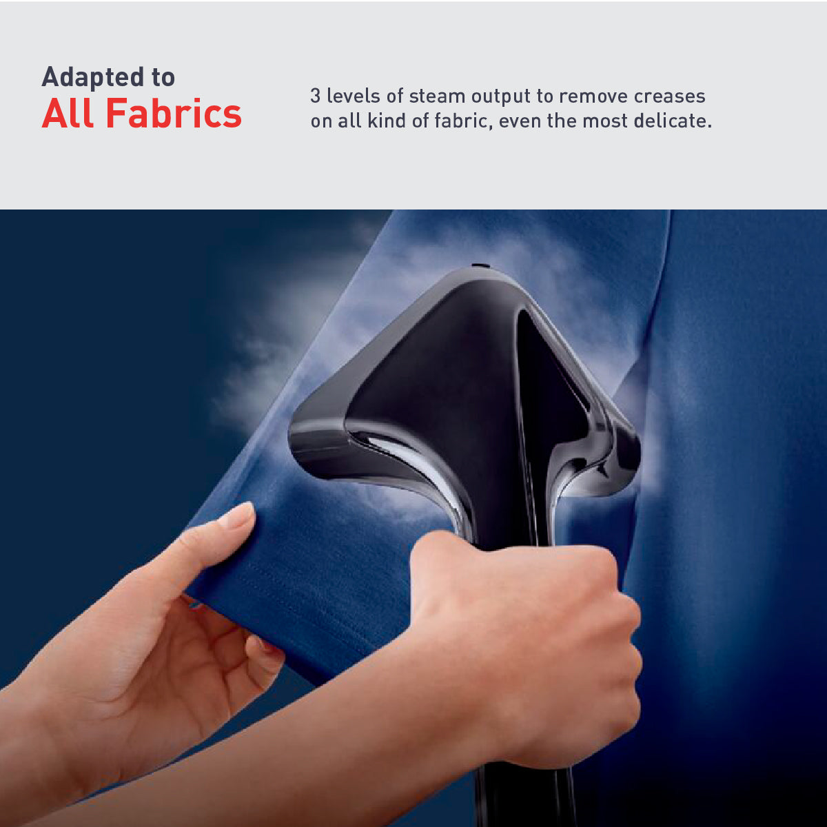 Tefal Pro Style Garment Steamer IT3480 – Perfect for all Fabrics, Sanitizing Function , Vertical System, Long-Lasting