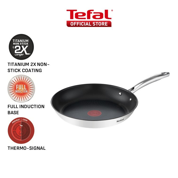 Tefal Duetto+ Range Saucepan, Stew Pot, Fry Pan, Wok Pan 18cm/20cm/24cm/28cm
