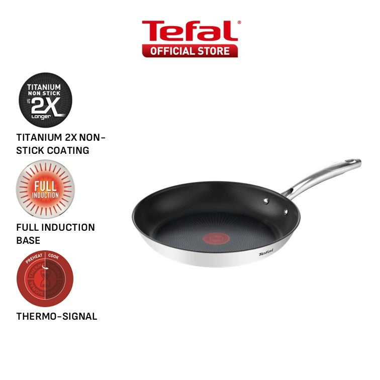 Tefal Duetto+ Range Saucepan, Stew Pot, Fry Pan, Wok Pan 18cm/20cm/24cm/28cm