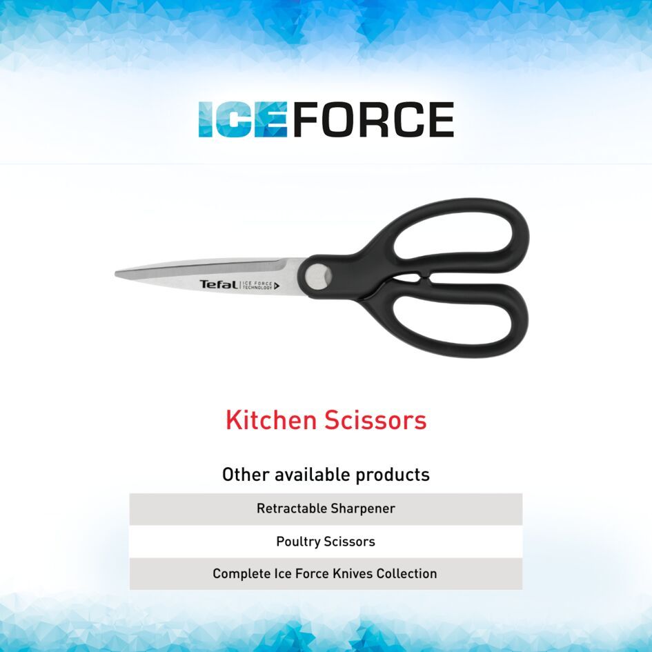 Tefal Ice Force Kitchen Scissors K17513