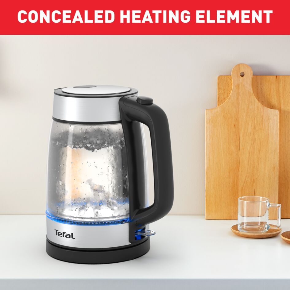 Tefal Glass Kettle 1.7L KI6058