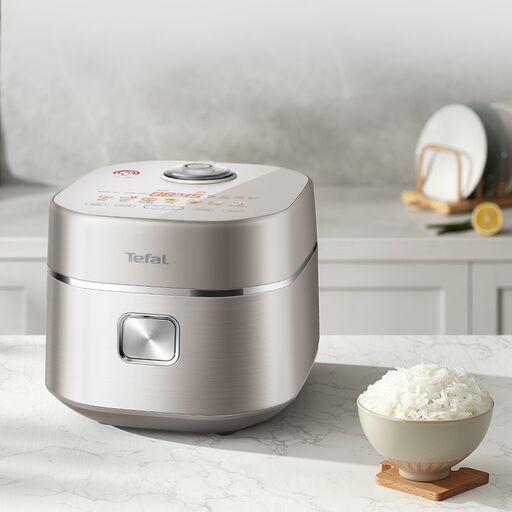 (NEW) Tefal Mini Far Infrared Induction Heater Rice Cooker RK887 - 1L Capacity, 12 Cooking Modes, 2mm Non-Stick Pot