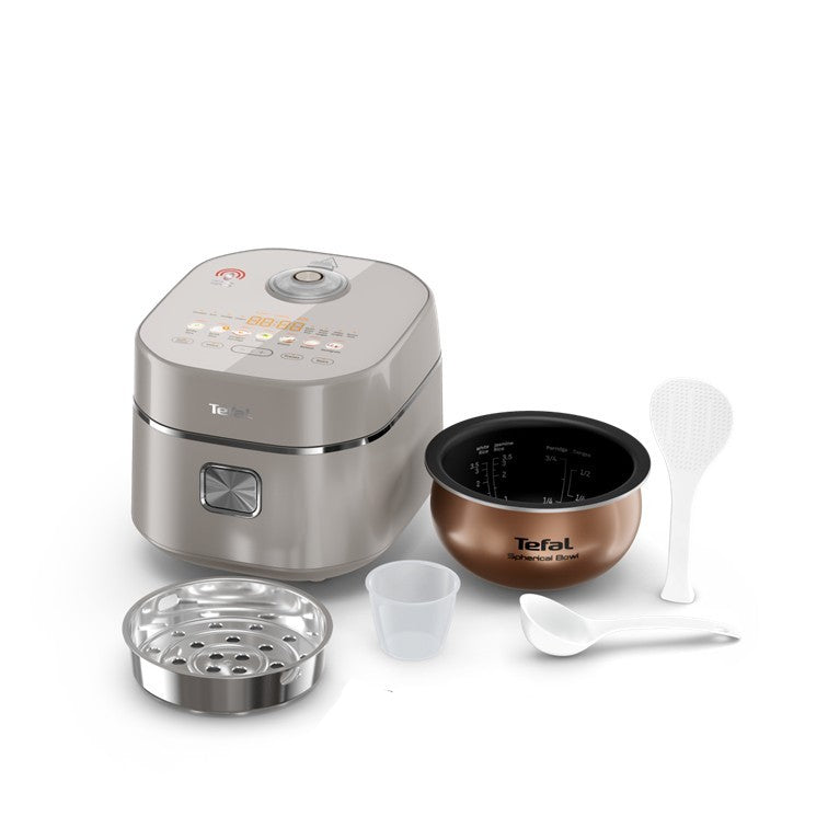 (NEW) Tefal Mini Far Infrared Induction Heater Rice Cooker RK887 - 1L Capacity, 12 Cooking Modes, 2mm Non-Stick Pot