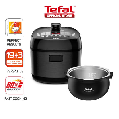 Tefal Home Chef Smart Pro 5L Multicooker CY625 with Stainless Steel Inner Pot XA623D