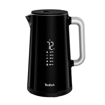 Tefal Digital Display Kettle 1.7L KO8508  Safe to touch, 5-temperature selection, 30min keepwarm,auto-off