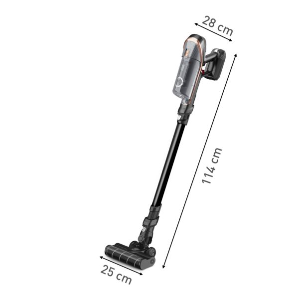 Tefal X-Force 8.60 Cyclonic Technology Light Handstick Vacuum Cleaner 0.55L TY9670  Lightweight, Extreme Hygiene, Flex, Easy Maintenance, 45-Minute Battery