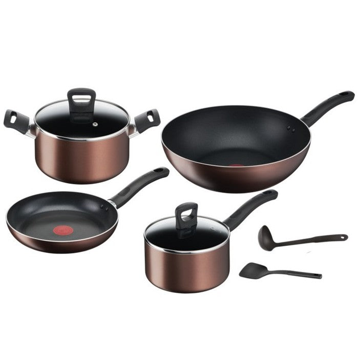 Tefal Day by Day Range Cookware Set 3pcs/4pcs/8pcs