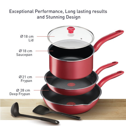 Tefal So Chef Range Cookware Set 2pcs/3pcs/4pcs/6pcs