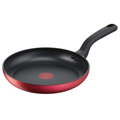 Tefal Red Delight IH Red Surprise 2pc set (Wokpan 28cm + Frypan 28cm)