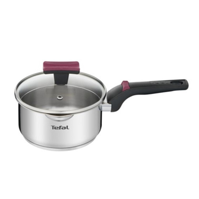 Tefal Cook & Clip Stewpot, Saucepan with Lid 18cm/24cm