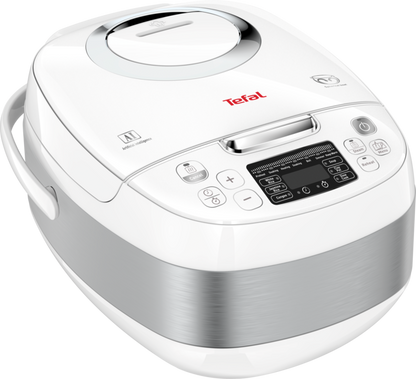 Tefal Delirice Compact Fuzzy Logic Spherical Rice Cooker 1L RK7501  10 Programmes, AI, 6-Layer, Ideal for Couples, 5.5 Cups