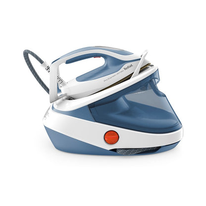 Tefal Pro Express Ultimate II Steam Generator with Ironing Board GV9710 - 2800W, up to 7.6 bar pressure, 580g/min steam boost, No burn - safe for all fabrics, Made in France