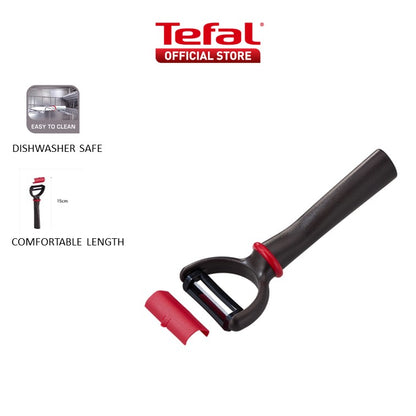 Tefal Ingenio Ceramic Y Long-Lasting Cutting Performance Peeler  15cm K15220