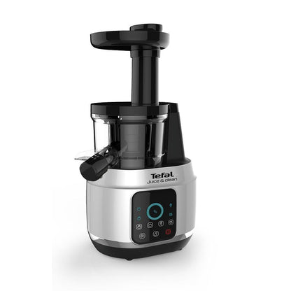 Tefal Juice n Clean Slow Juicer with Plastic & Stainless Steel Filter 0.8L ZC420E