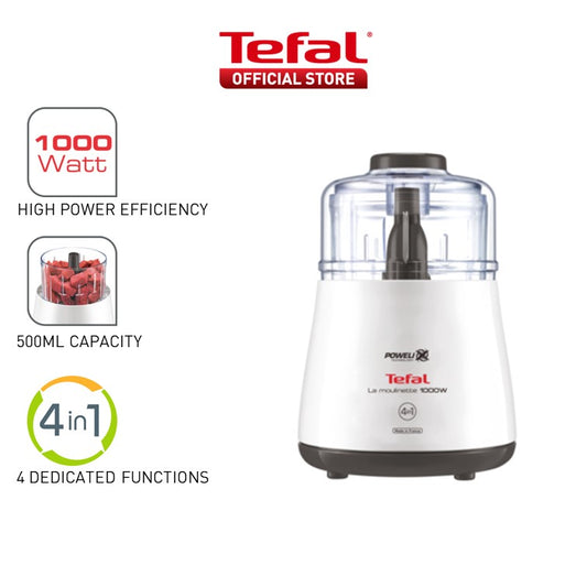 Tefal La Moulinette 0.330kg 1000W Stainless Steel Blades Chopper DPA171