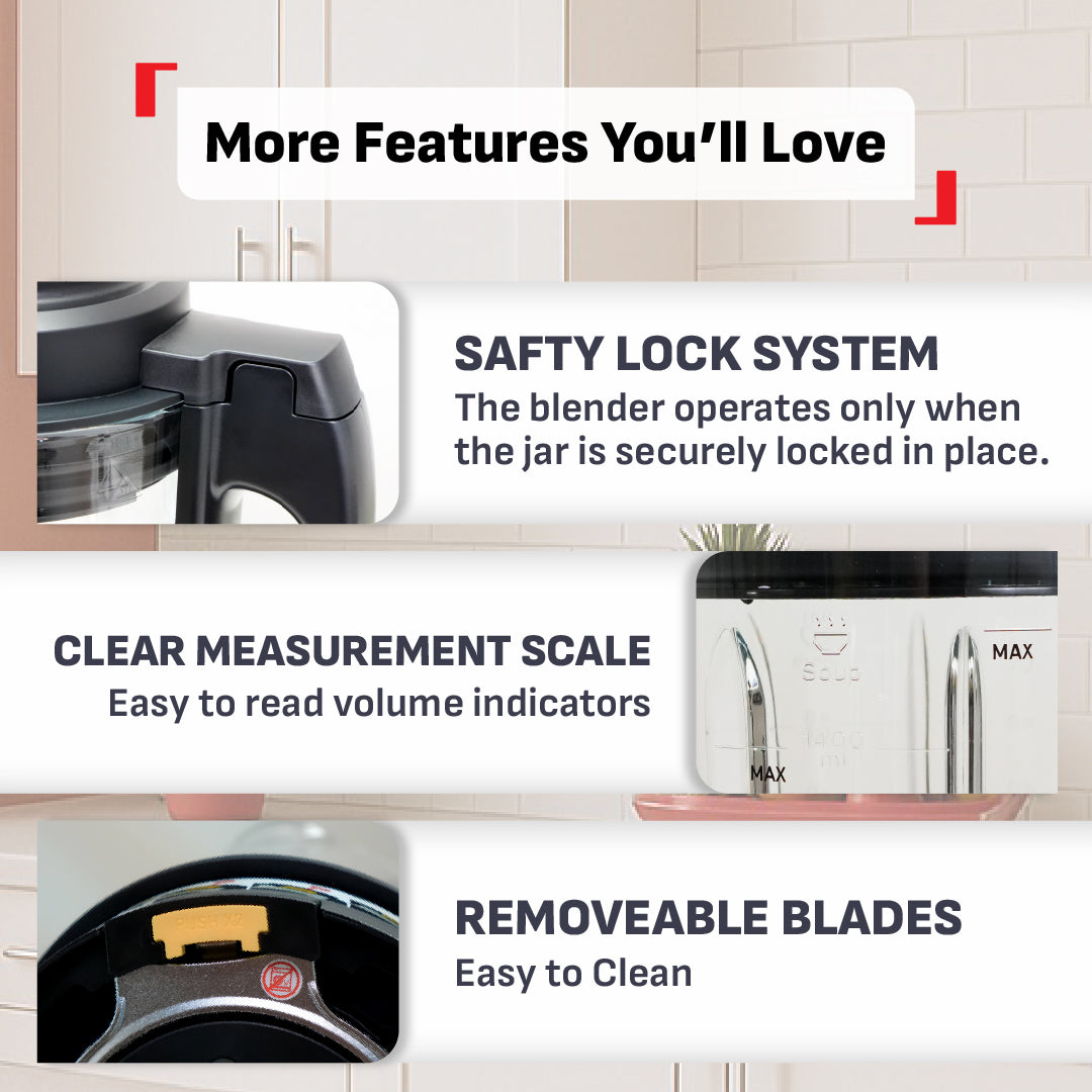 Tefal Perfectmix Cook Heating High Speed Blender with Steam Basket ,1.75L 1400W Heating Thermo resistant glass jar 25K RPM, 10 automatic programs (6 hot + 4 Cold), BL83SD