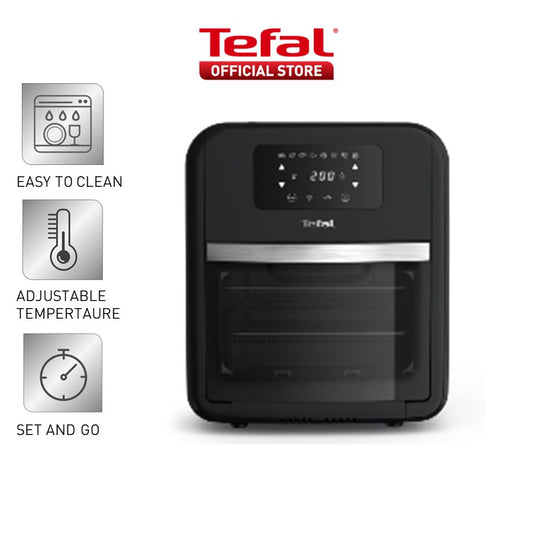 Tefal Easy Fry Healthy Air Fryer Oven & Grill w/7 Accessories 11L 9-in-1 FW5018  8 Programmes, 99% Less Fat, Rotisserie, Easy-to-Clean