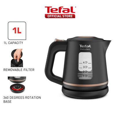 Tefal Includeo Electric Kettle (2000W - 2400W)1.0L KI5338