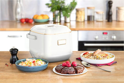 Tefal Mini Fuzzy Spherical Pot Rice Cooker 0.7L RK6011  7 Programmes, AI, 6-Layer, Durable, 4 Cups