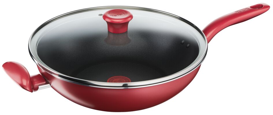 Tefal So Chef Wok Pan 30cm w/lid + Masterseal Glass 2L + Kitchen Tool Set G13594 + N10411+K210S4 CWS315