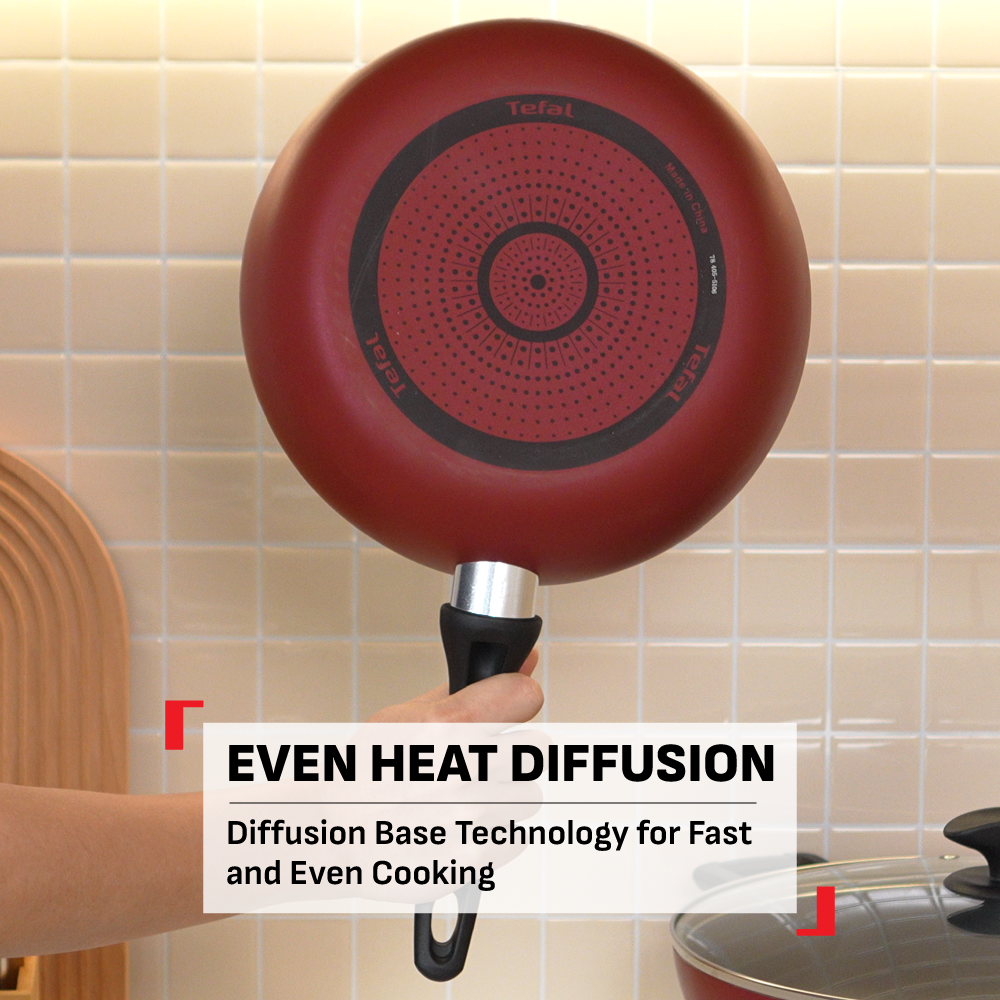 Tefal Light & Clean 3pcs Set (FP26cm+WP32cm w/lid) B224S3